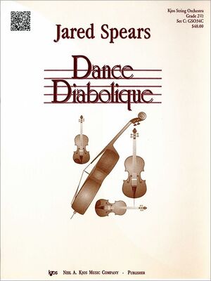 Orquesta De Cuerda Spears, J. Kjos Music Gs034c. Dance Diabolique (Grado 2 1/2) (084027004180)
