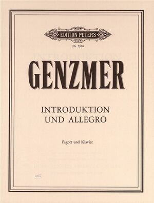 Introduktion und Allegro GeWV 230