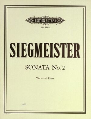 Sonate (sonata) Nr. 2