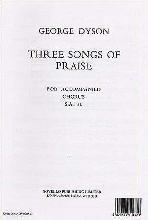 Three Songs Of Praise