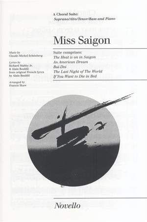 Miss Saigon - Choral Suite