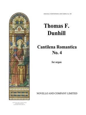 Cantilena Romantica No.4 From Four Original Pieces