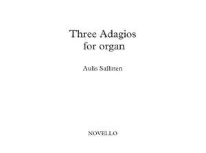Three Adagios For Organ Op.102