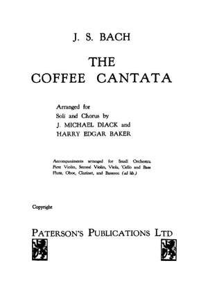 The Coffee Cantata BWV211
