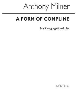 A Form Of Compline For Congregational Use