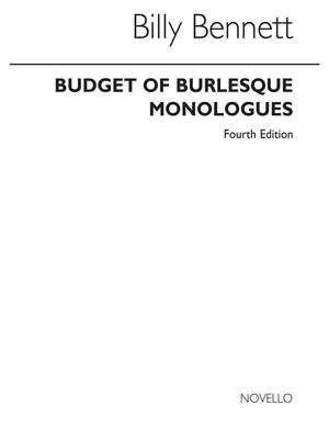 Fourth Budget Of Burlesque Monologues