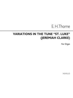 Variations On The Tune 'St. Luke' (Jeremiah Clarke