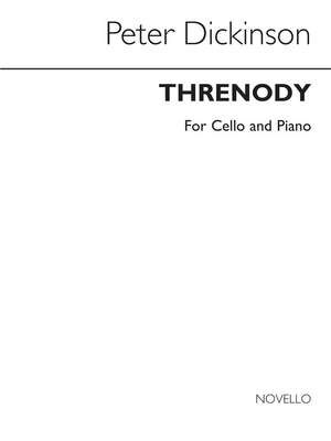 Threnody For Cello (Violonchelo) And Piano