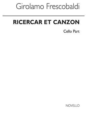 Frescobaldi Ricercar Et Canzon Cello (Violonchelo)