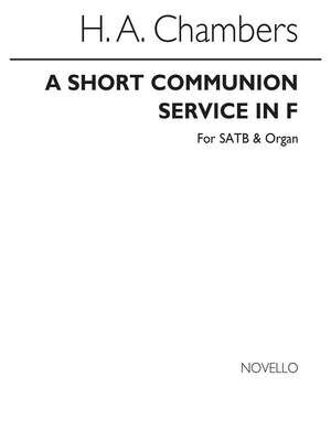 A Short Communion Service In F
