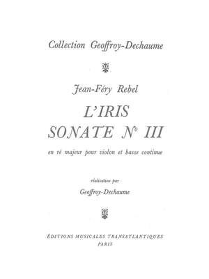 L'Iris Sonate Nø3
