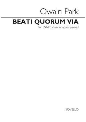 Owain Park: Beati Quorum Via