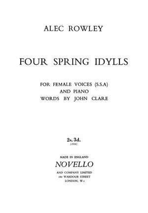 Four Spring Idylls (SSA)