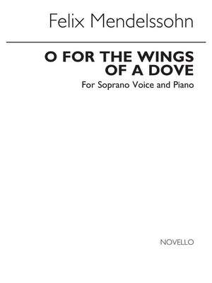 O For The Wings Of A Dove In G (High Voice)