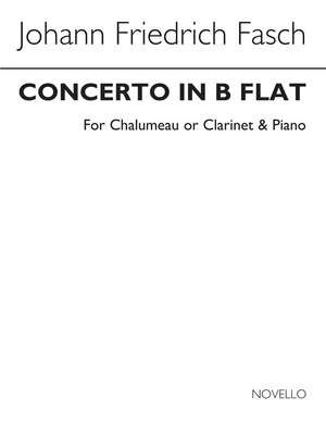 Concerto (concierto) In B Flat For Clarinet