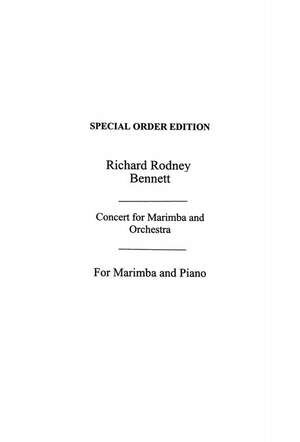 Concerto (concierto) For Marimba & Chamber Orchestra
