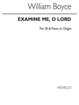 Examine Me O Lord