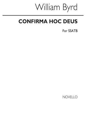 Confirma Hoc Deus (English/Latin)