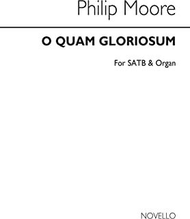 O Quam Gloriosum (SATB)