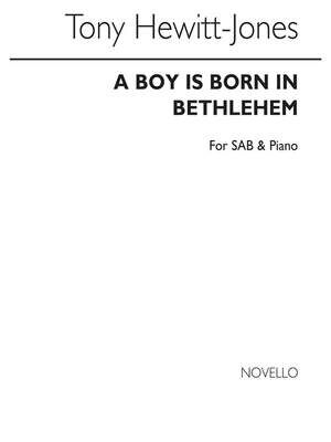 A Boy Is Born In Bethlehem Sab/Piano