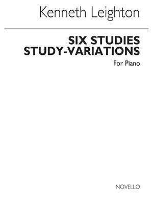 Six Studies / estudios (Study Variations) Op. 56