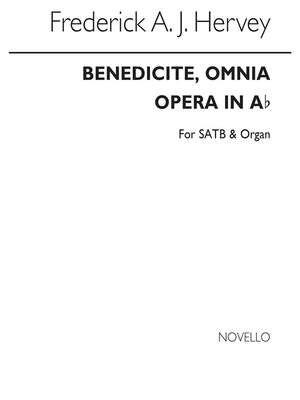 Benedicite, Omnia Opera In A Flat