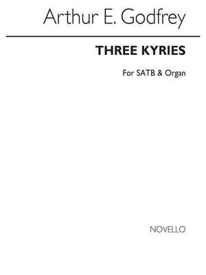 Three Kyries Satb/Organ (Coro Órgano)