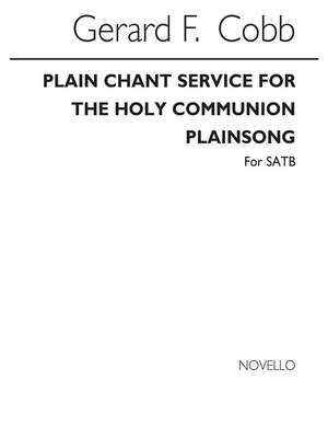 Plain Chant For The Holy Communion