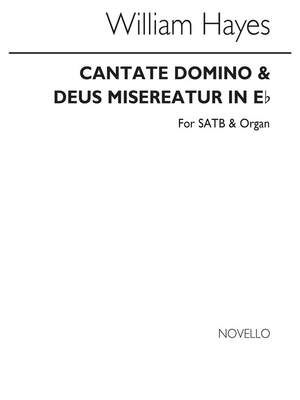 Cantate Domino And Deus Misereatur In E Flat