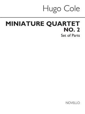 Miniature Quartet No.2 (Parts)