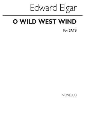 O Wild West Wind Op.53 No.3 (SATB)