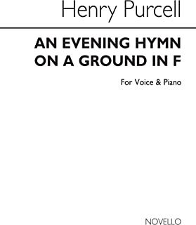 Evening Hymn On A Ground (Voice/Piano)