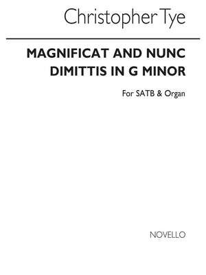 Magnificat & Nunc Dimittis In G Minor (Transposed Into A Min)