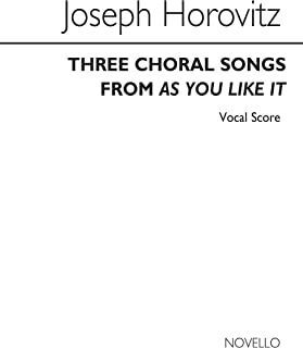 Three Choral Songs From 'As You Like It'