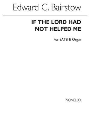 If The Lord Had Not Helped Me