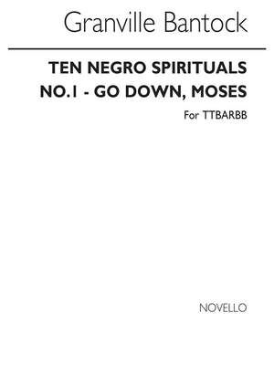 Go Down Moses (No.1 From 'Ten Negro Spirtuals')