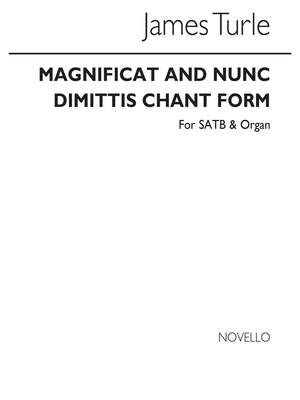 Magnificat And Dimittis (Chant Form) In E Flat