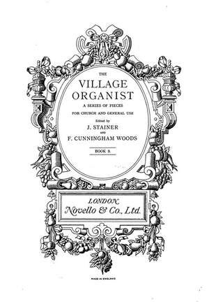 The Village Organist Book: 3
