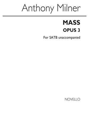 Mass Opus 3 Satb Unaccompanied Latin