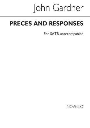 Preces And Responses - For SATB unaccompanied