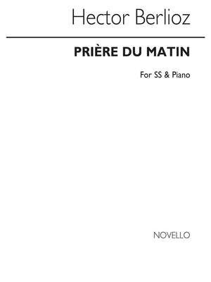 H Priere Du Matin Ss And Piano (Morning Prayer)