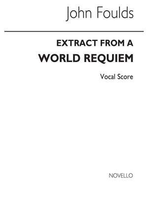 World Requiem (Movements 7-12)(Vocal Score)