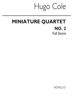 Miniature Quartet No.2