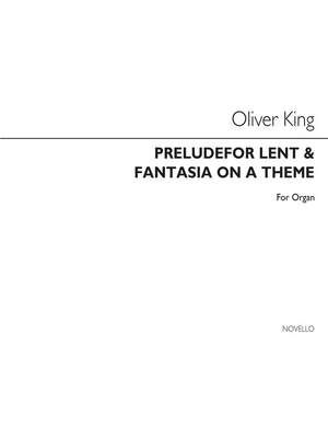 Prelude For Lent & Fantasia On A Theme (Op. 10 No.2 & Op. 20)