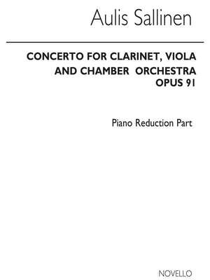 Concerto For Clarinet (concierto clarinete), Viola And Chamber Orchestra