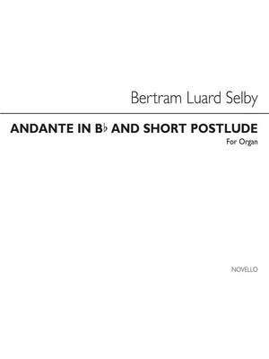 Andante In B Flat And Short Postlude