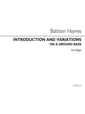 Introduction And Variations On A Ground Bass