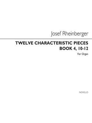 Twelve Characteristic Pieces Book 4 - Nos.10-12 Op156