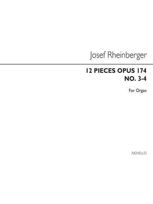 Twelve Pieces Op174 Nos.3&4