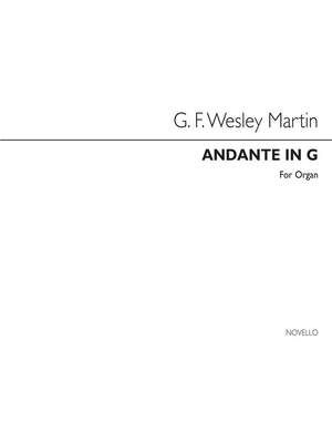 Andante In G Organ